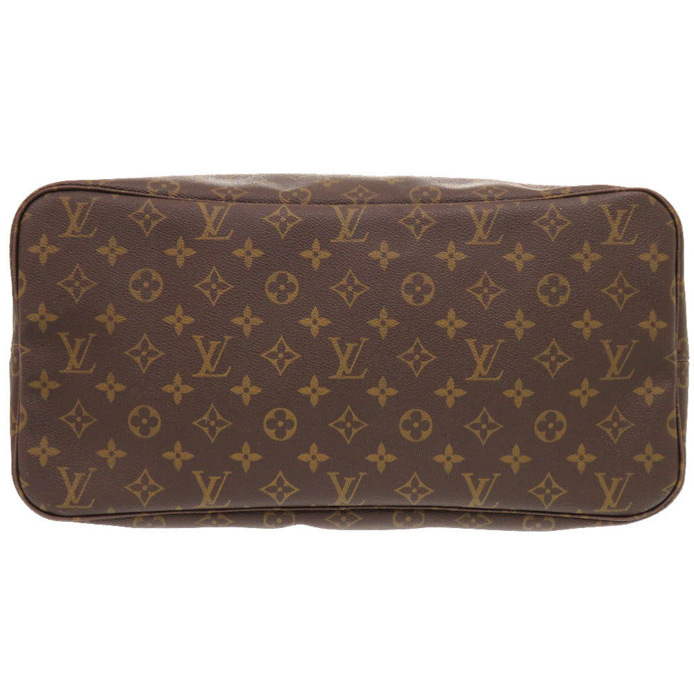 Louis Vuitton M40157 Neverfull GM Monogram Canvas Brown Tote Bag