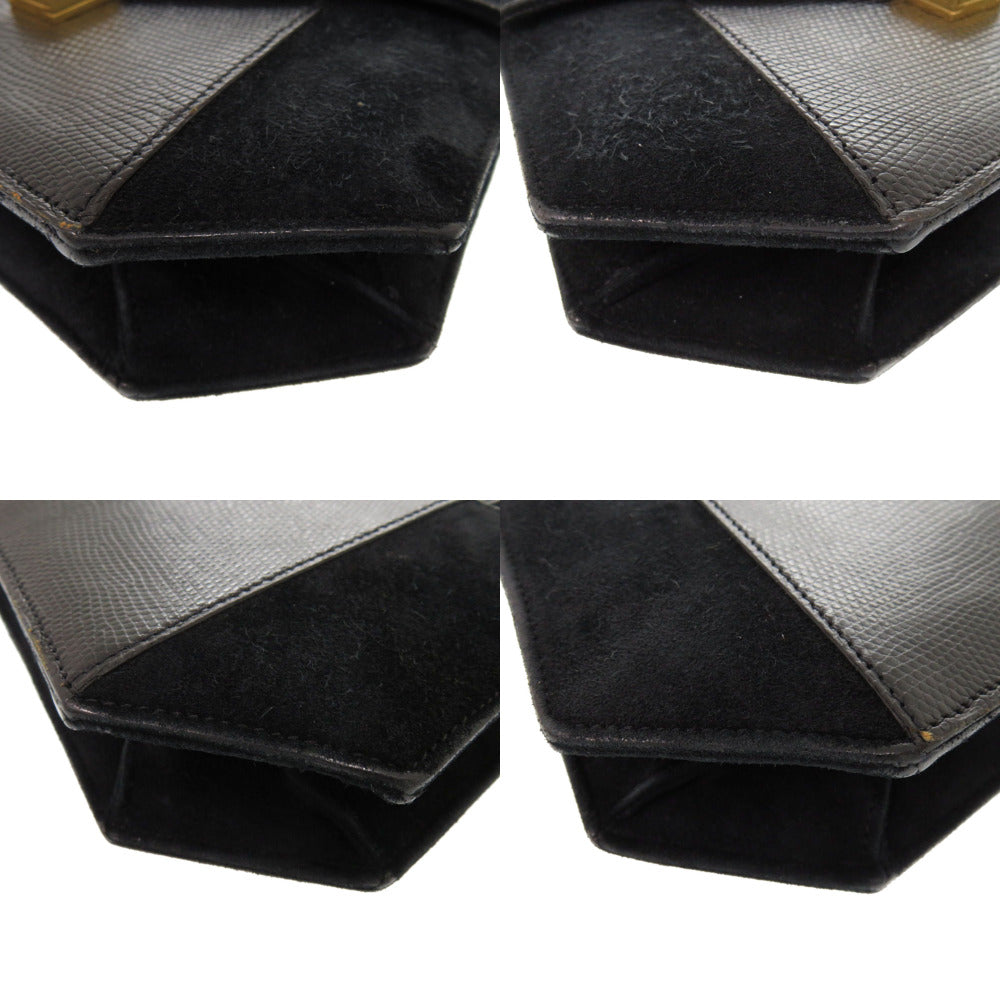 Hermes Shoulder Bag Doblis Rhapsody Women Black