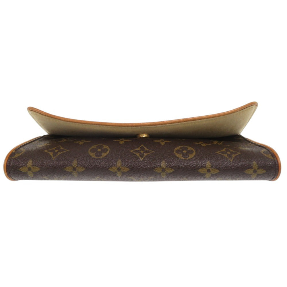 Louis Vuitton M51852 Pochette Twin GM Monogram Canvas Brown Shoulder Bag 9