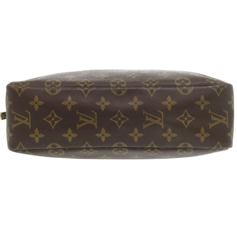 Louis Vuitton business M47522 Truth Cracking Ty Monogram Canvas Brown Handbag 7D0905Es5K1