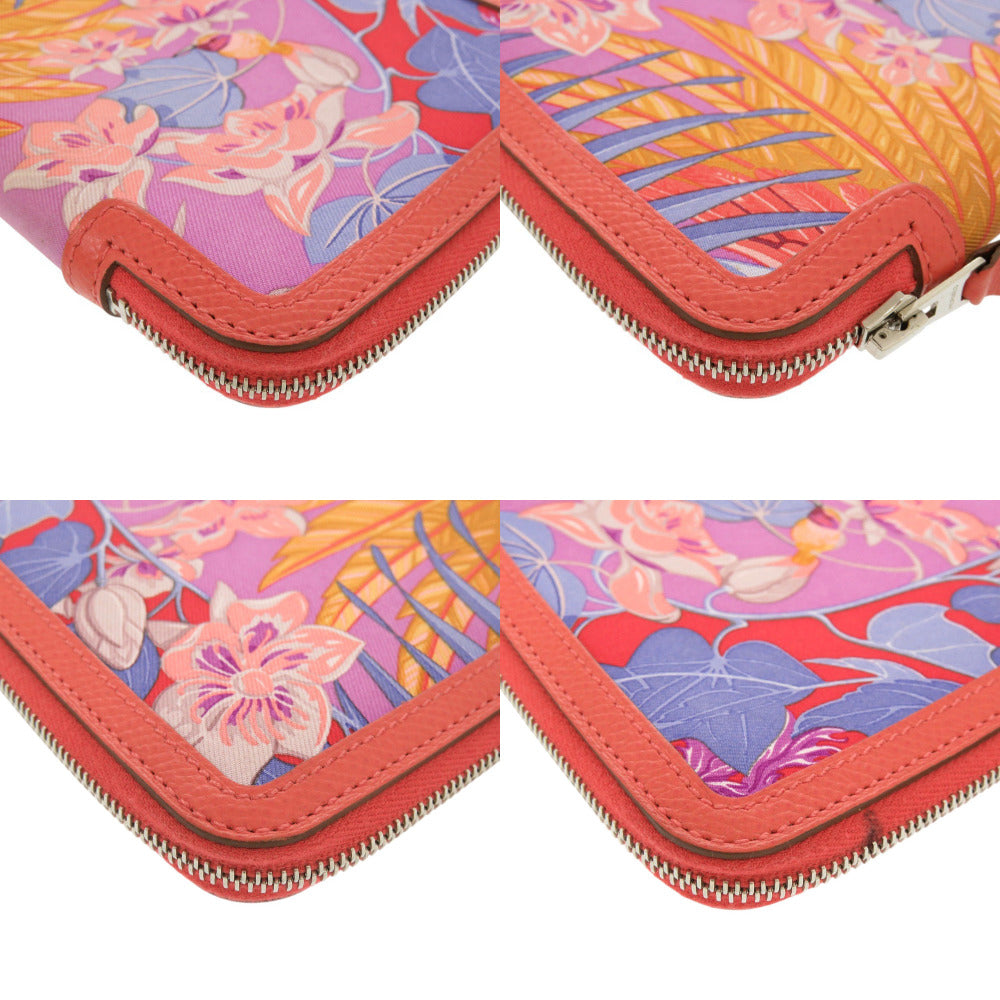 Notebook Cover Silk, Epsom Orange X Multi Travel Bag