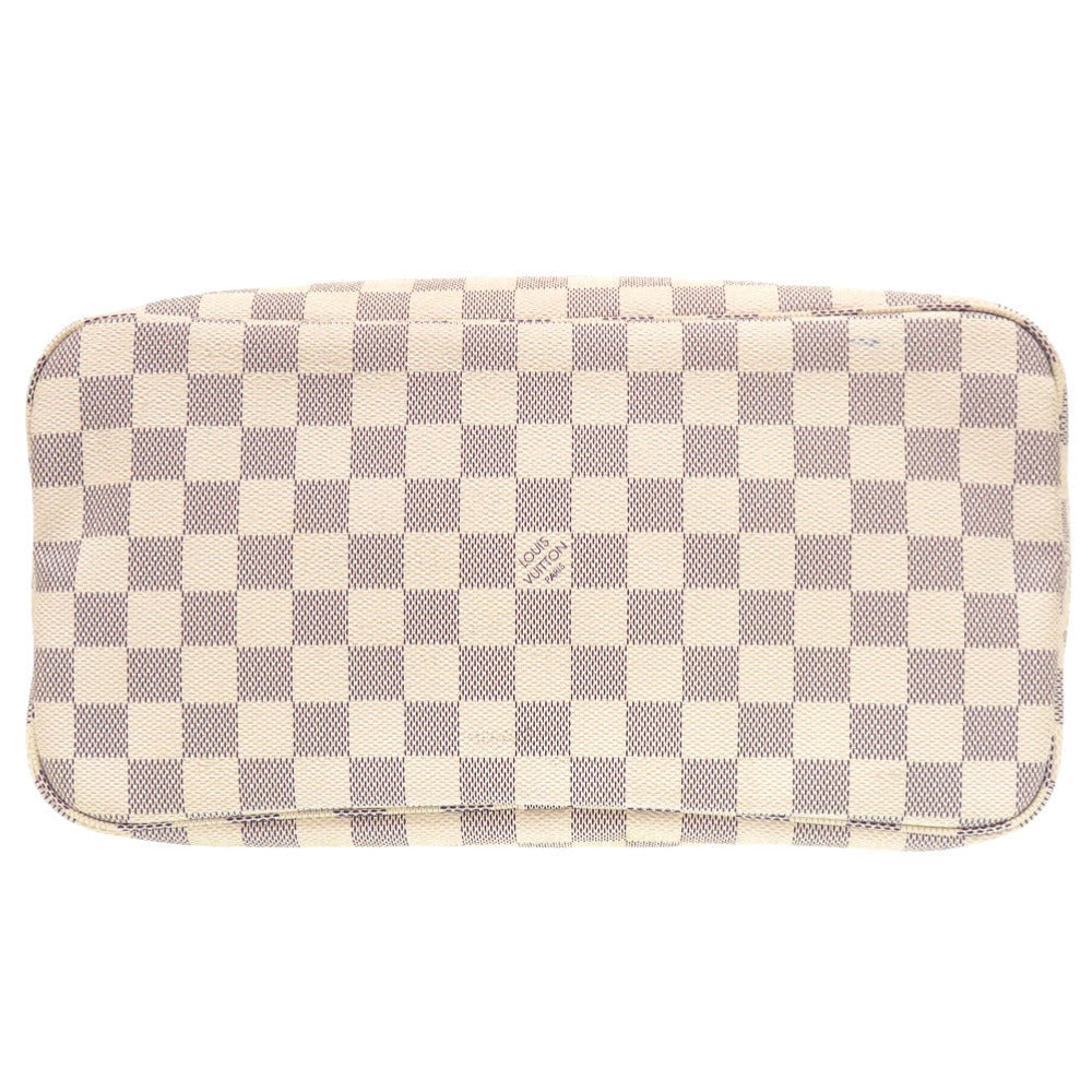 Louis Vuitton N51107 Damier Azur Damier Azur Canvas White Neverfull Tote Bag 7G0666Ihs6A15