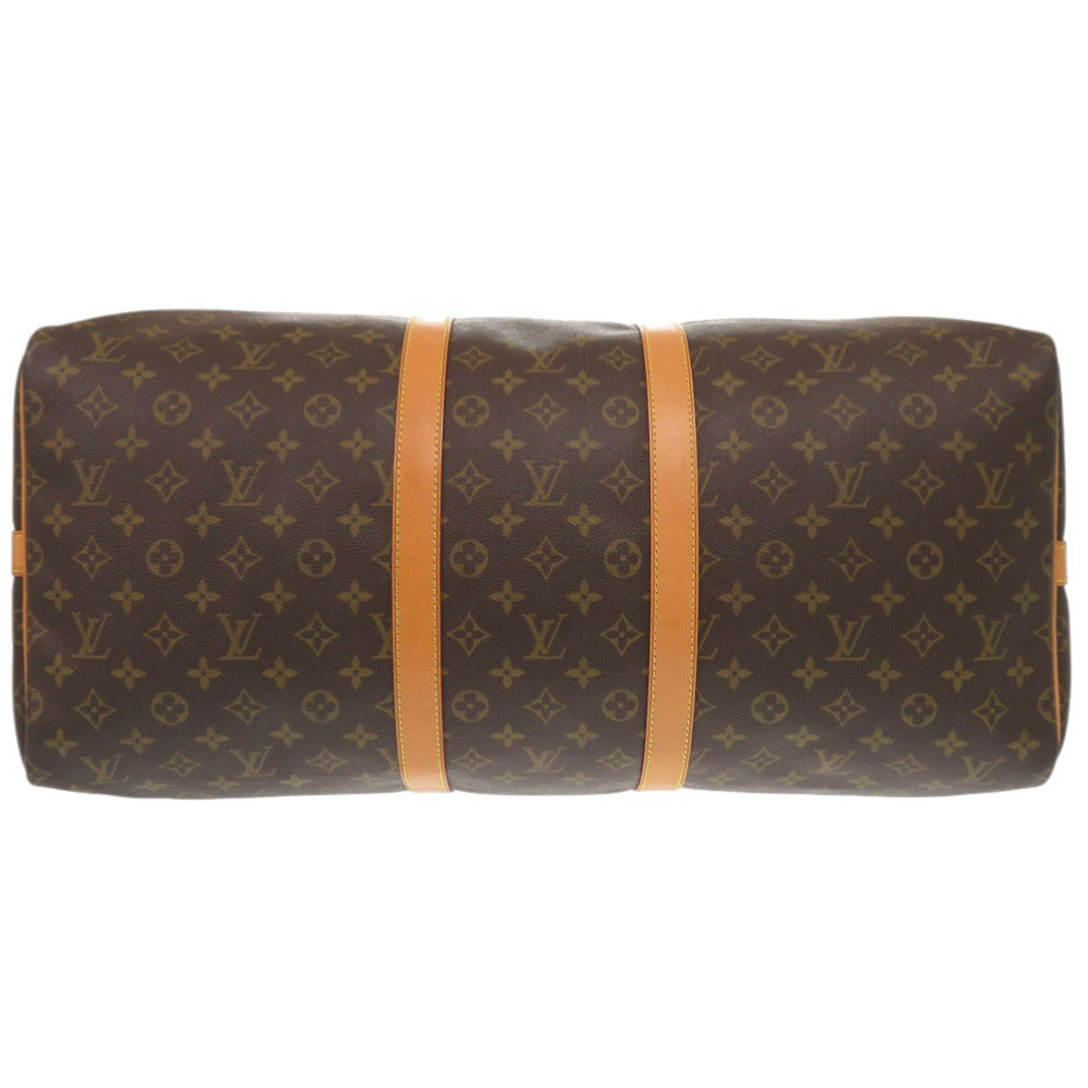 Louis Vuitton Boston Duffel M41414 Keepall bandouliere55 Monogram Canvas Brown Travel Bag 7G0741Se5Nb