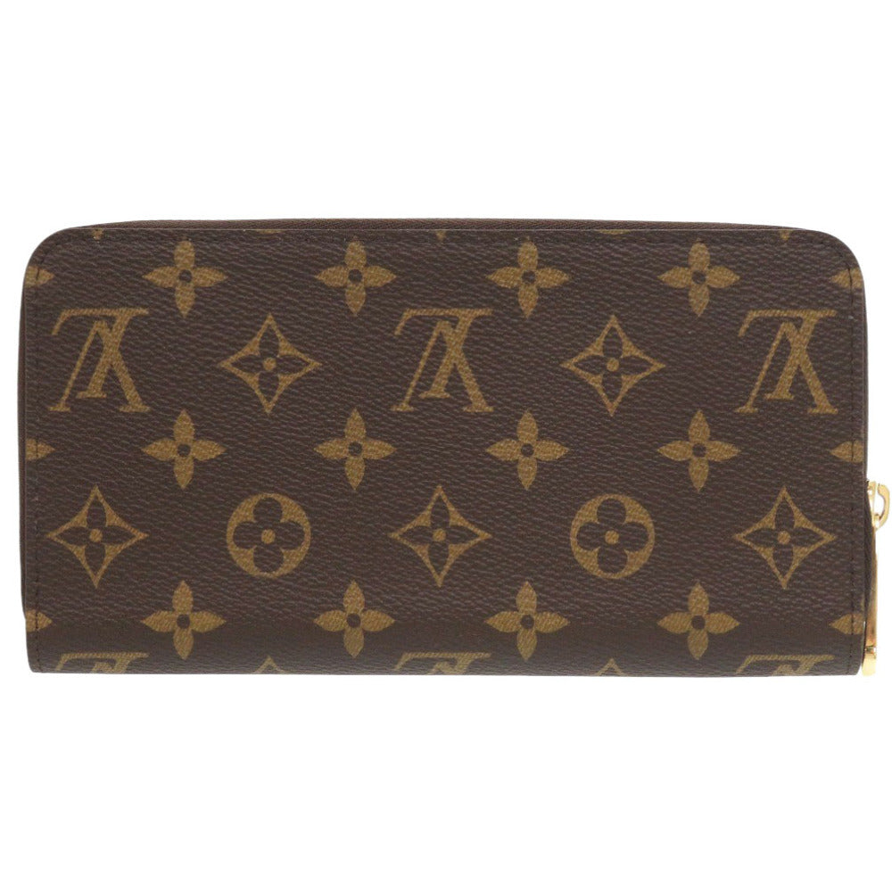 Louis Vuitton Long Purse M42616 Zippy Monogram Canvas Brown Wallet Case 7H0017Pi5K17