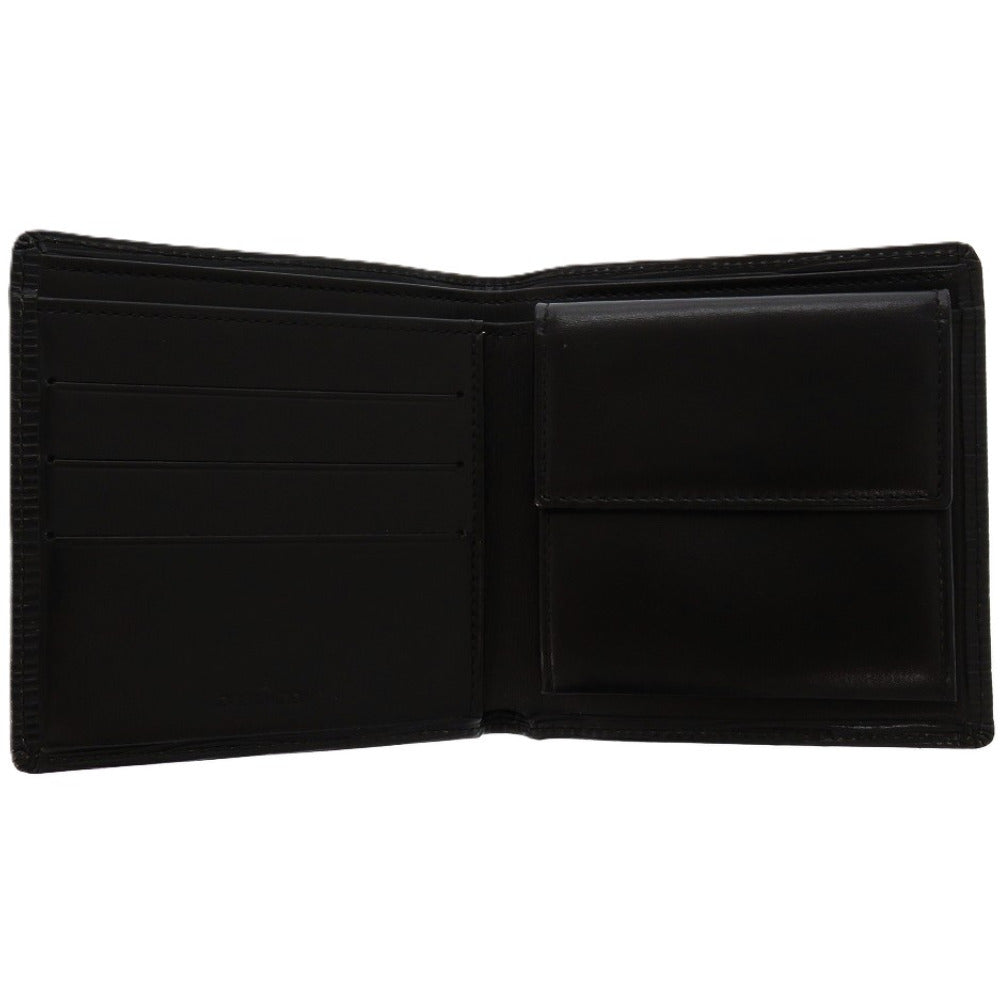 Louis Vuitton Bifold Leather Black Wallet Case