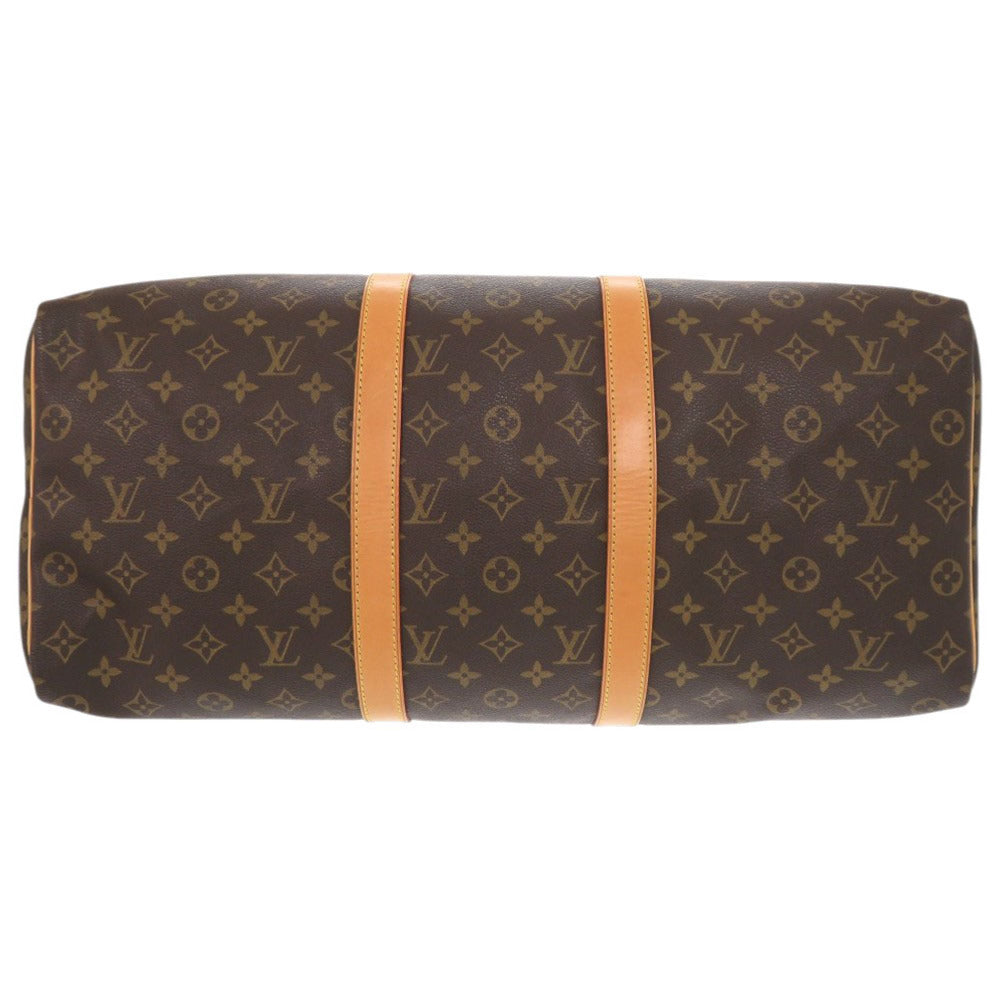 Louis Vuitton Boston Duffel M41426 Keepall 50 Monogram Canvas Brown Travel Bag 7I1123Bb5M36