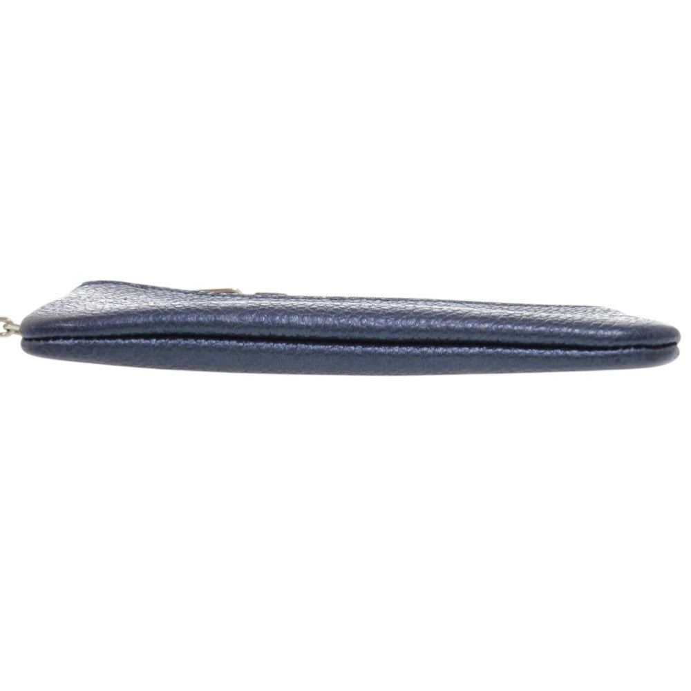 Louis Vuitton Coin M80900 Ann Platt Pochette Monogram Blue Clutch Bag