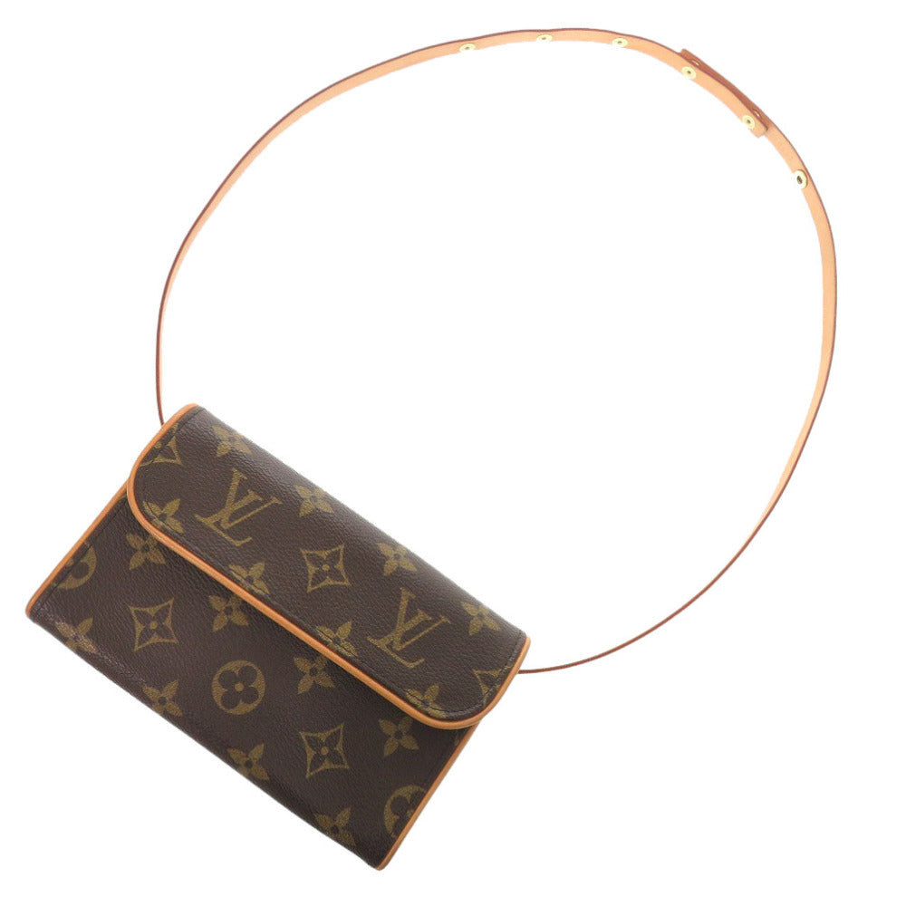 Louis Vuitton Waist M51855 Pochette Florentine Monogram Canvas Brown Clutch Bag 7X0425Aa5K18
