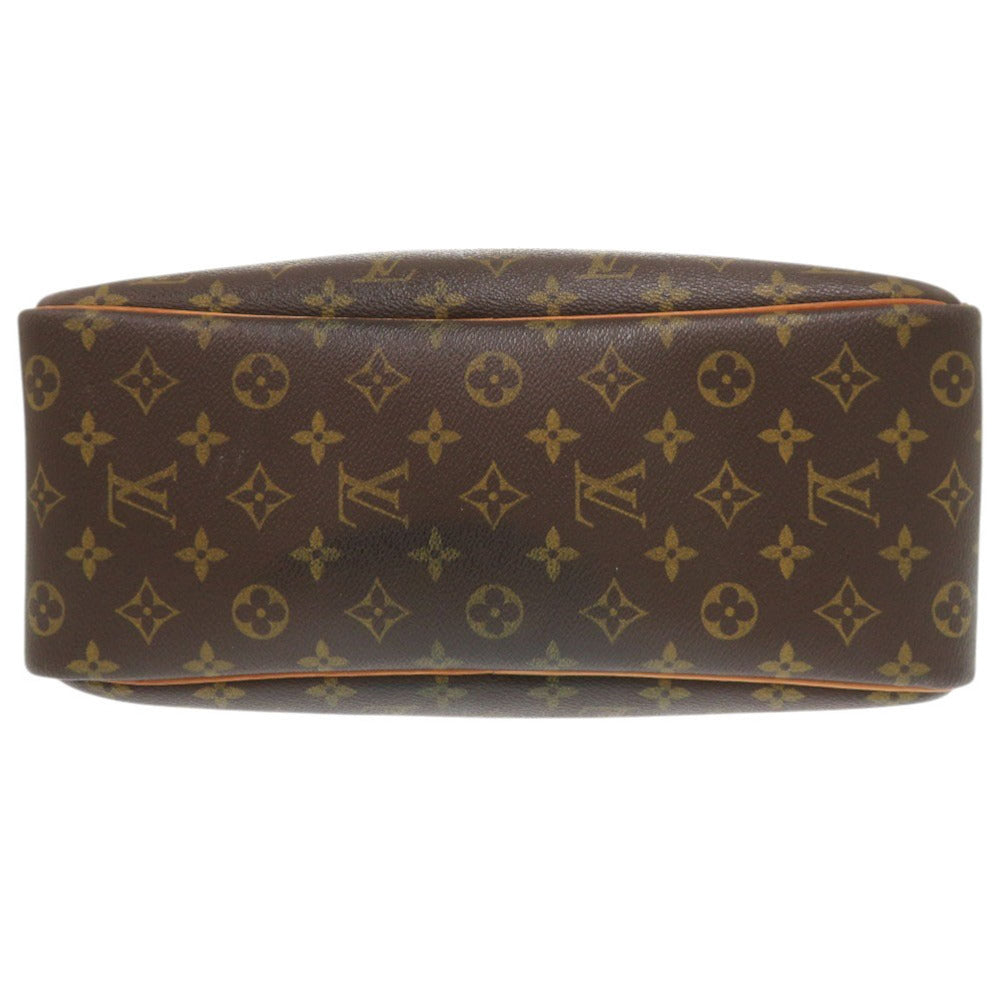 Louis Vuitton M47270 Deauville Monogram Canvas Brown Handbag 7X0656Se5M29