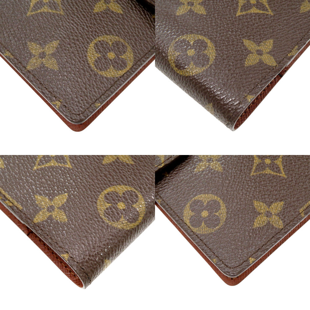 Louis Vuitton Notebook cover R20005 Agenda PM Monogram Canvas Brown Handbag 7X1307Ia5M15