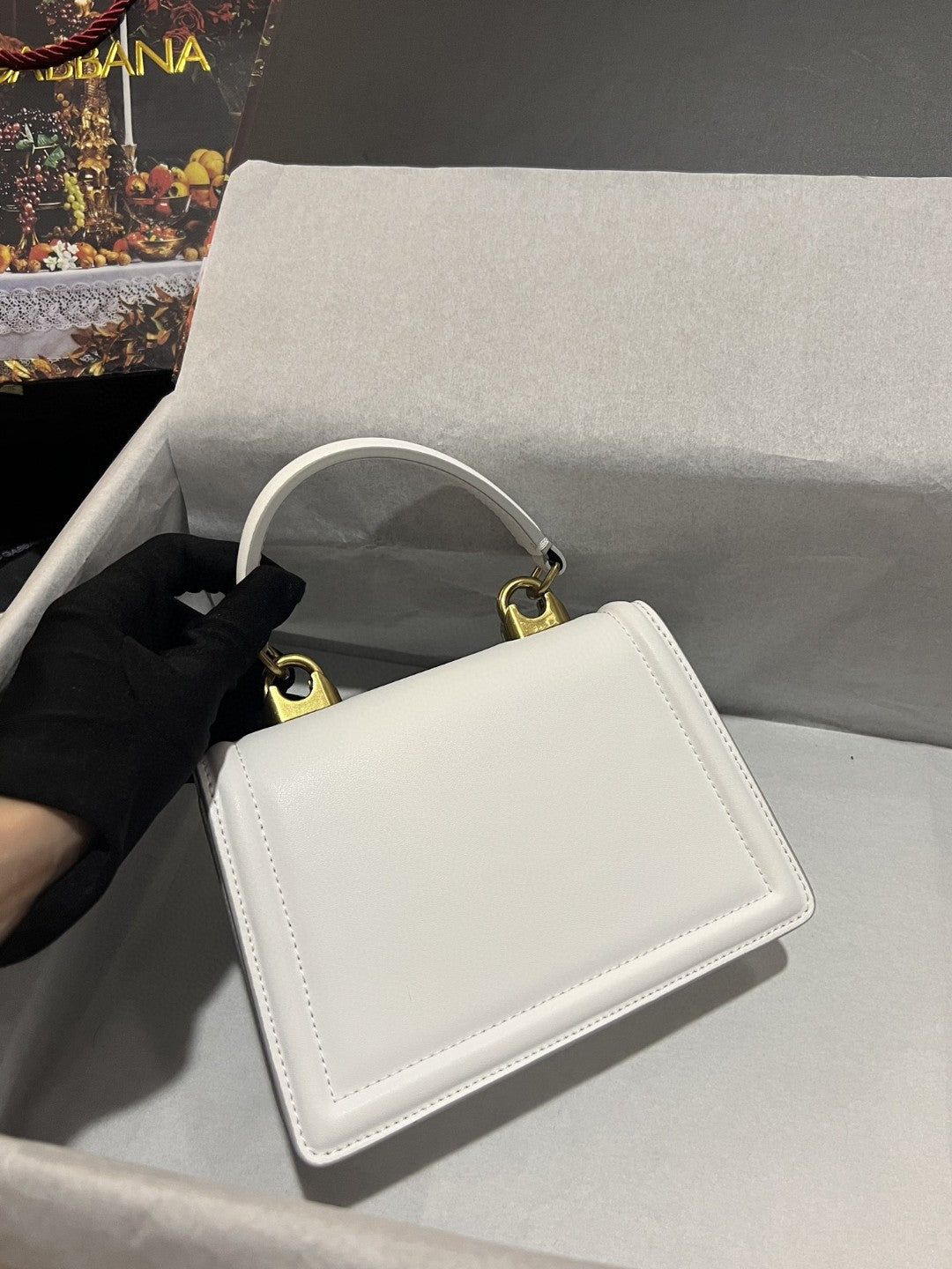 Devotion Plain Top Quality6711Av89380002 White Small Travel Bag