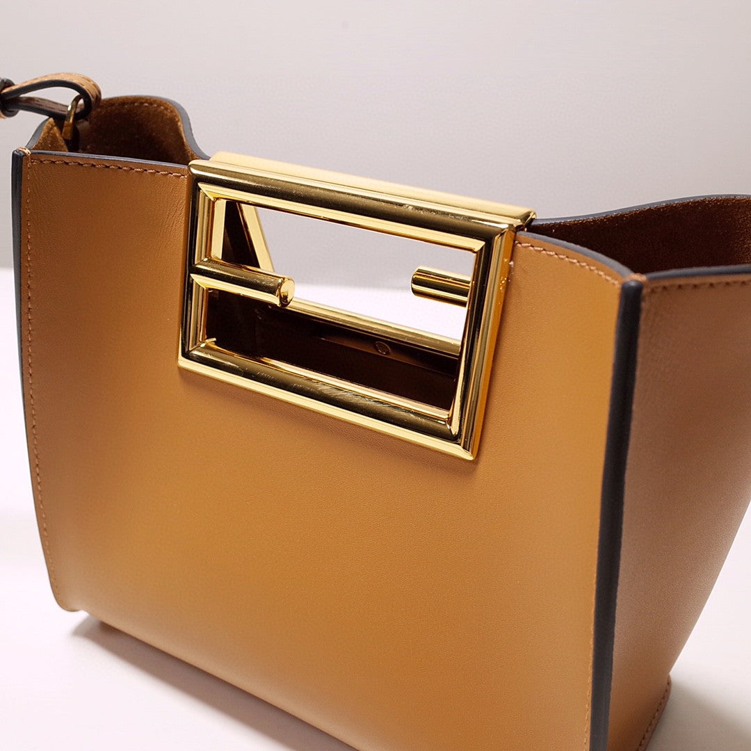 Way Brown Small Travel Bag