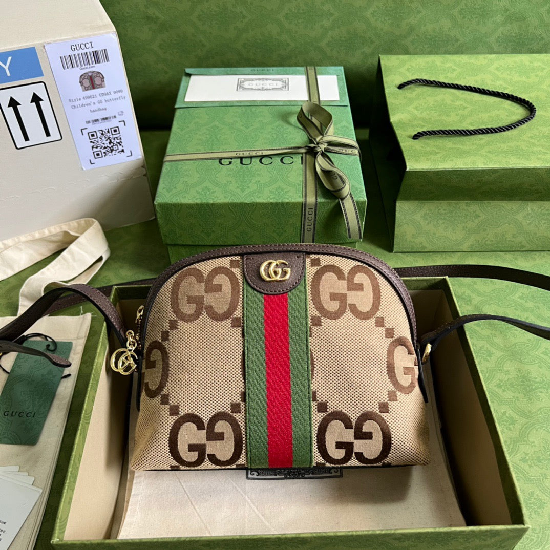 gg Ophidia Jumbo gg , Brown Small Shoulder Bag Beaunoirrbeaunoirr Ukmig