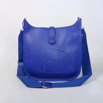Hermes Luxury Evelyne Iii Crossbody Bag Pm Royal Blue