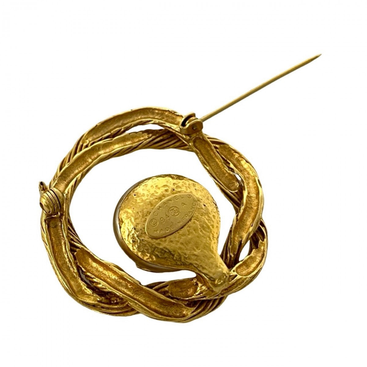 Chanel Brooch Plated Gold Handbag 7Lvb Nso3302K