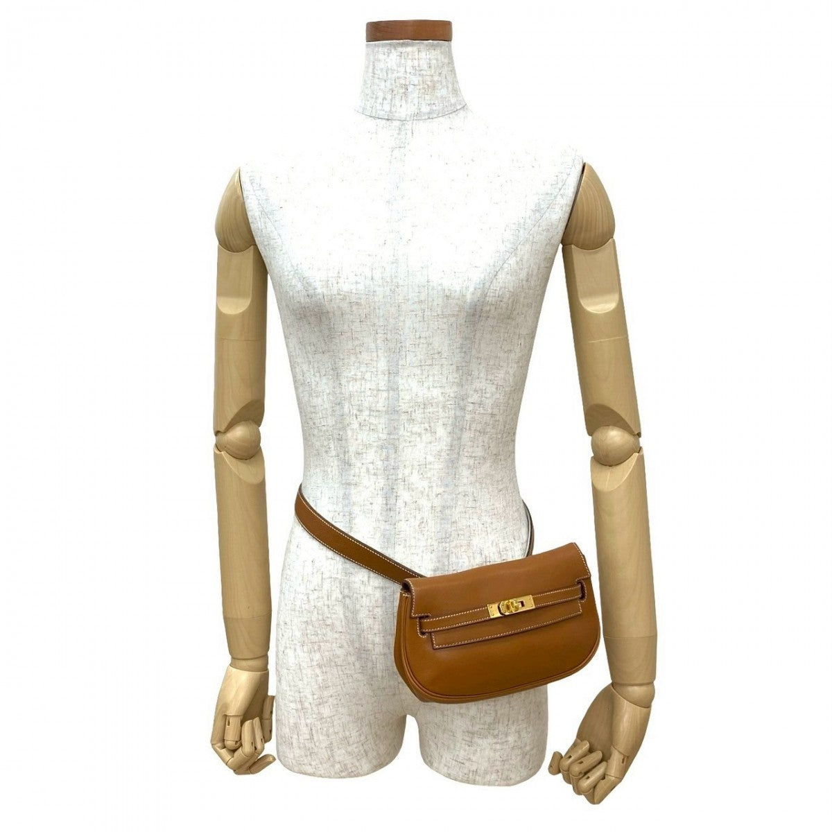 Hermes Sling Bag Vogarribar Kelly Move Brown Crossbody Bag