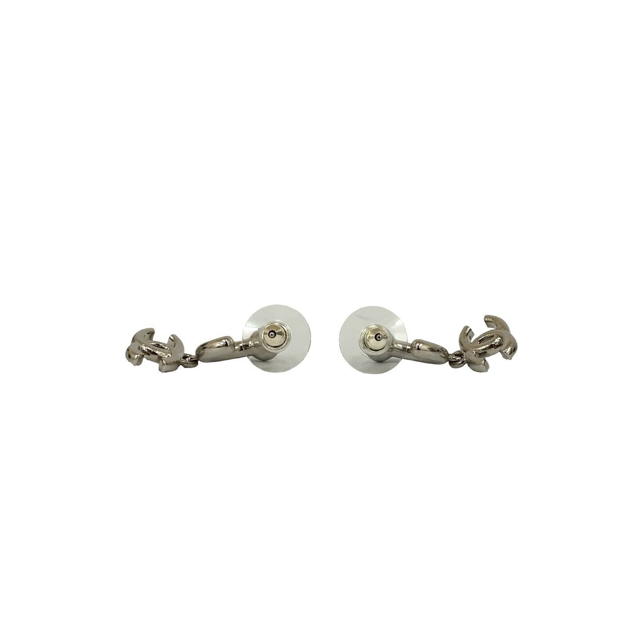 Chanel Pierce Silver Jewelry 10