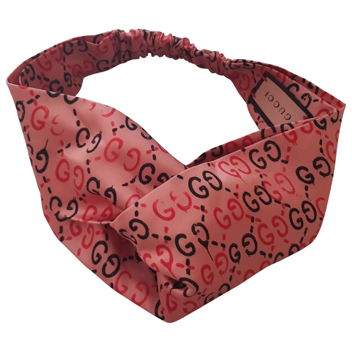 Gucci multicolour silk hair accessories
