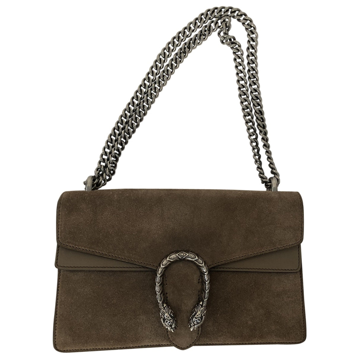Gucci dionysus brown suede handbag