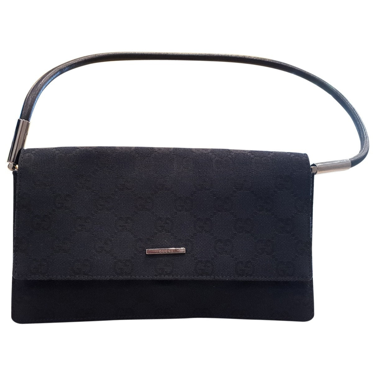 Gucci black leather handbag