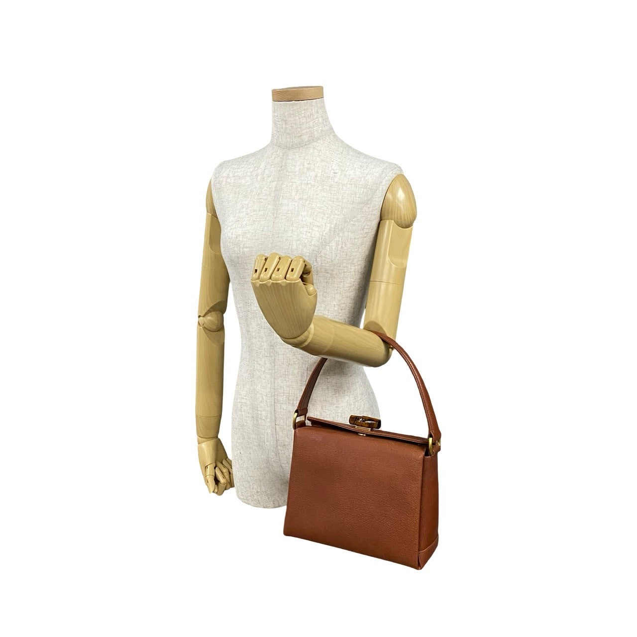 Gucci Bamboo Handbag Leather Travel Bag Handbag 25