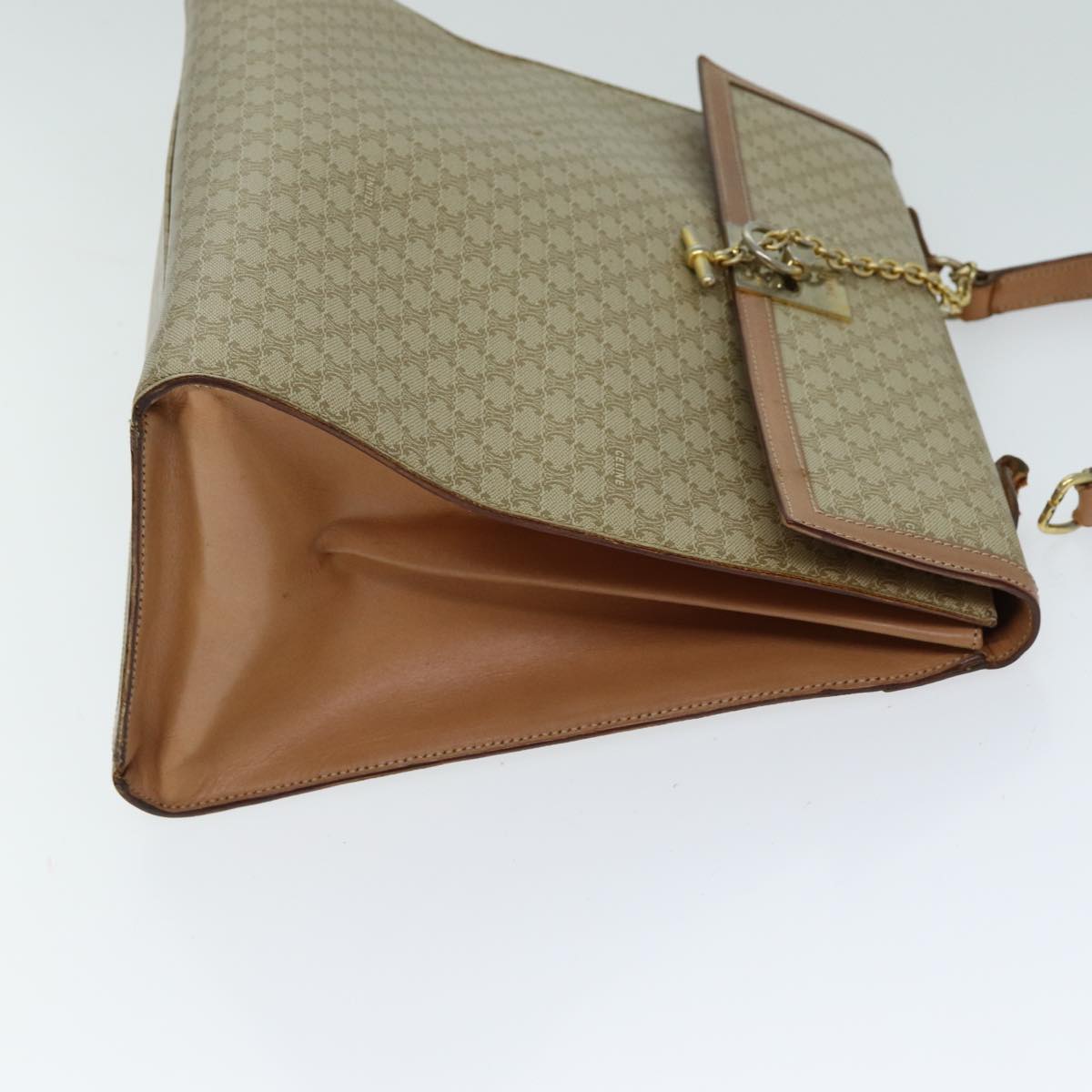 Luxury Macadam Hand Bag Canvas Beige Travel Bag