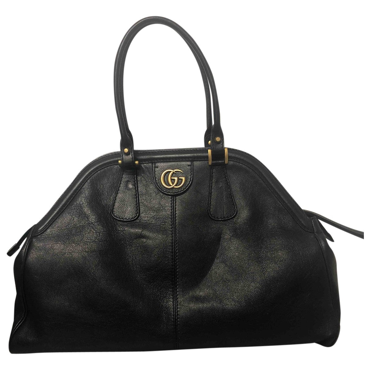 Gucci re(belle) black leather handbag