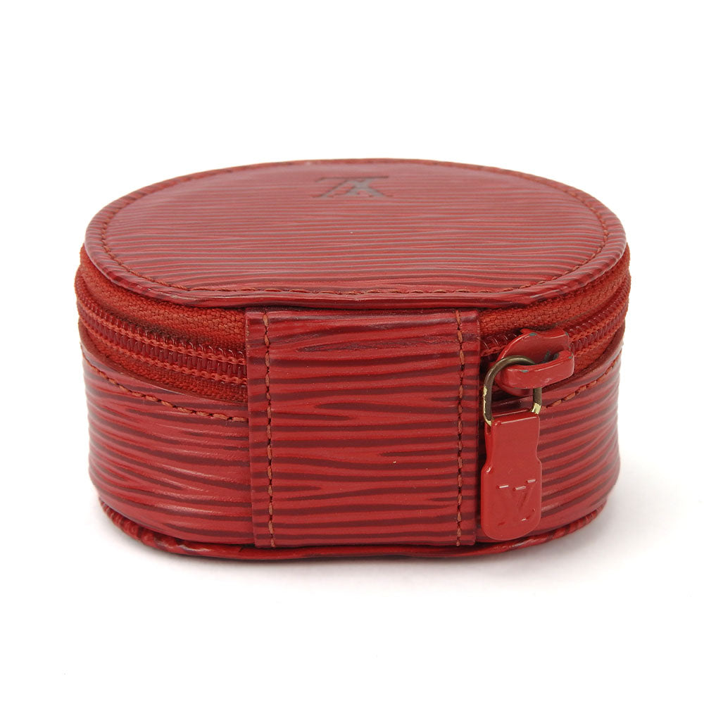 Louis Vuitton Accessory pouch M48227 Epi Castilian Leather Red Handbag