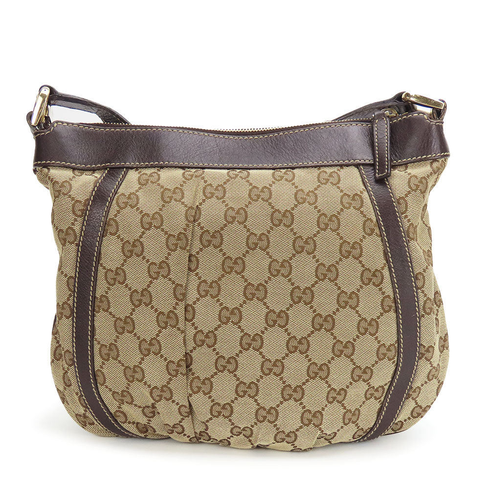 Gucci GG Abbey Canvas Beige Shoulder Bag