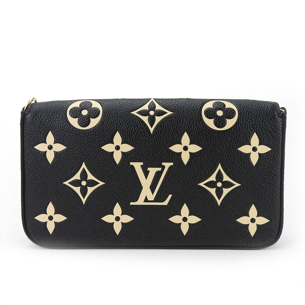 Louis Vuitton M82479 Ann Platt Pochette Felice Monogram Black Shoulder Bag