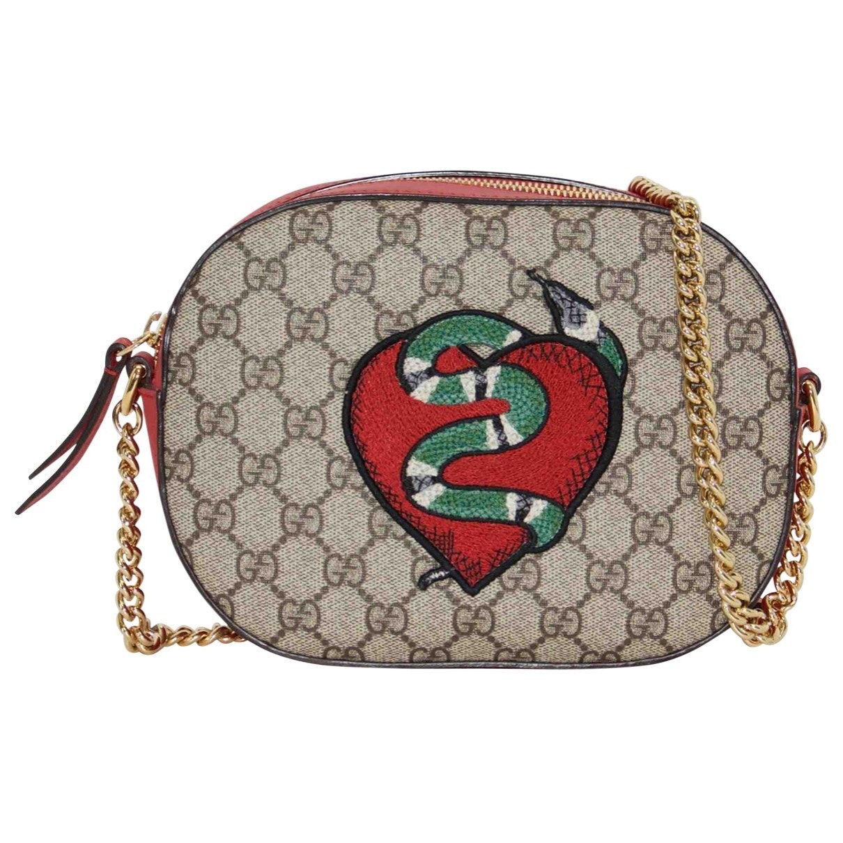 Gucci beige cloth handbag