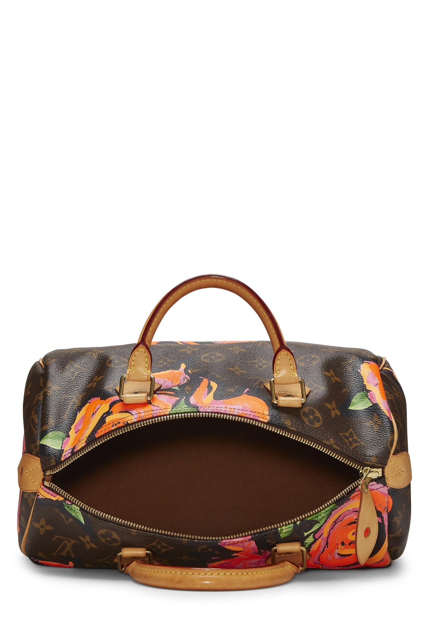 Louis Vuitton, Stephen Spro x Louis Vuitton Monogram Roses Speedy 30, Brown