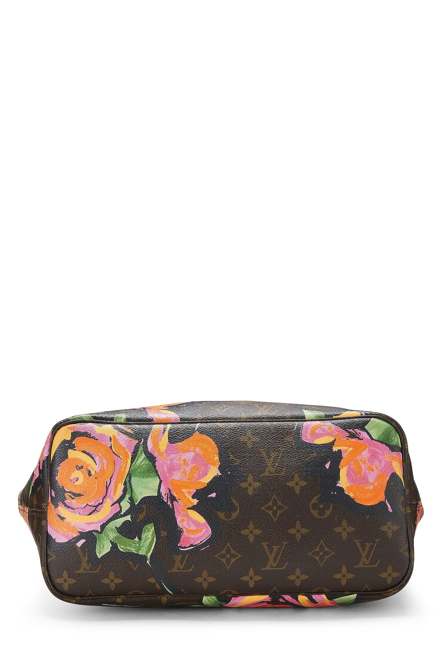 Louis Vuitton, Stephen Spro x Louis Vuitton Monogram Canvas Roses Neverfull MM, Brown