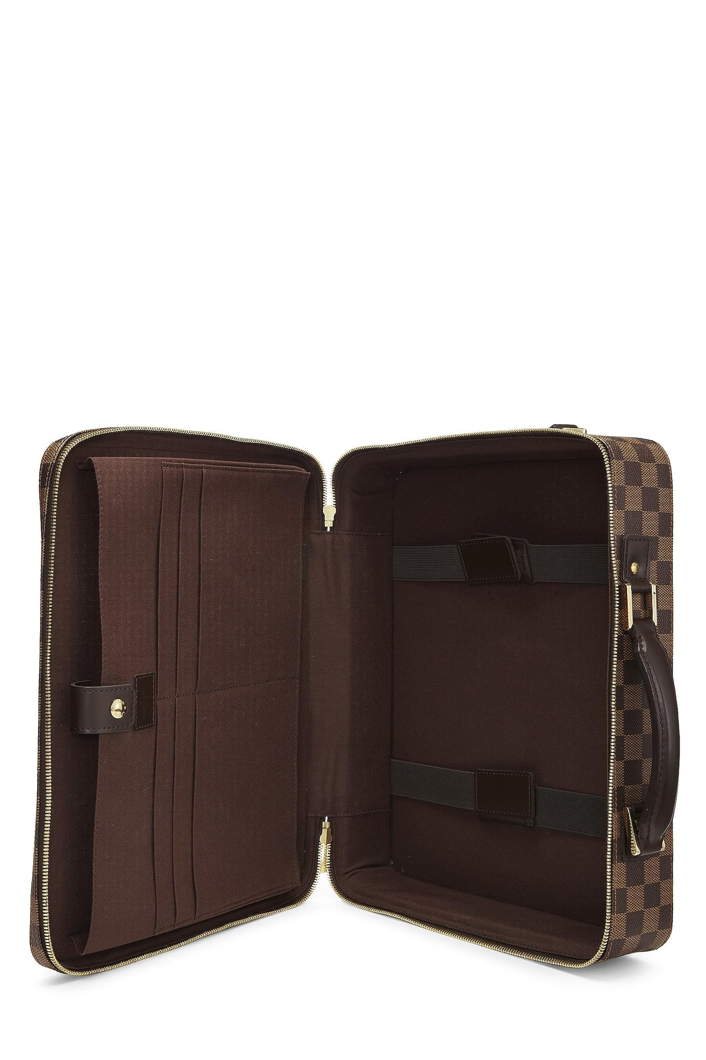 Louis Vuitton, Damier Ebene Porte Ordinateur Sabana, Brown