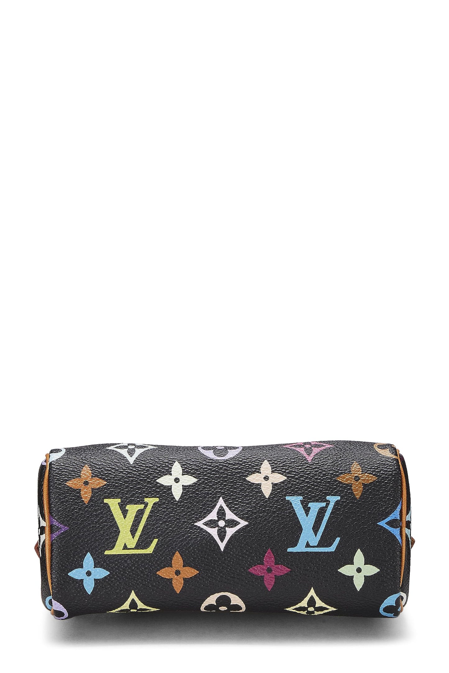 Louis Vuitton, Takashi Murakami x Louis Vuitton Black Monogram Multicolore HL Speedy Mini, Black