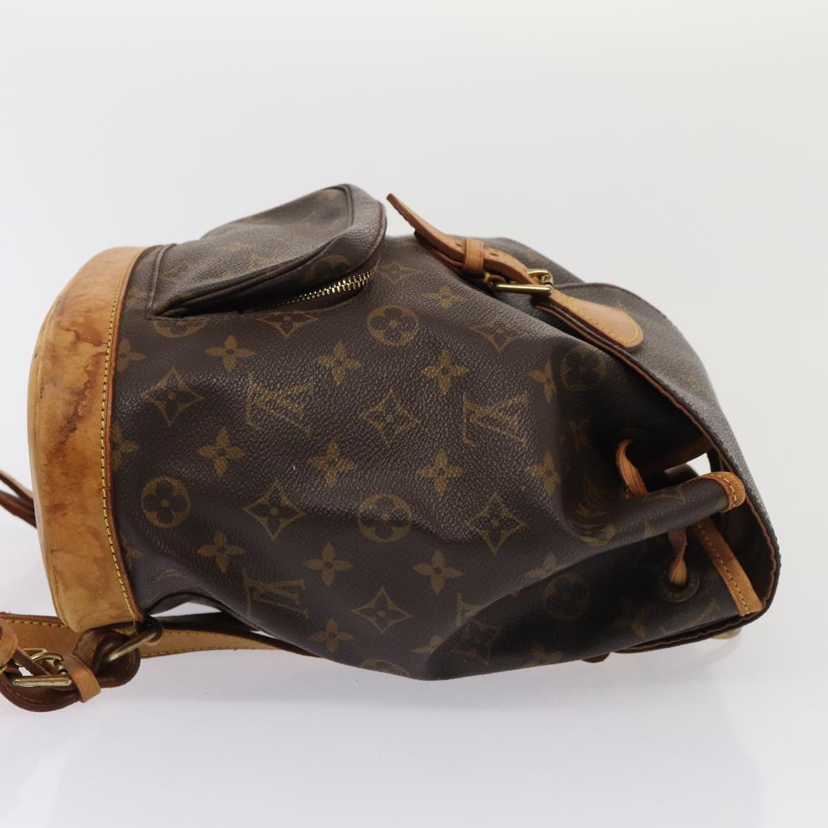 LOUIS VUITTON Monogram Montsouris MM Backpack M51136 LV Auth 82287