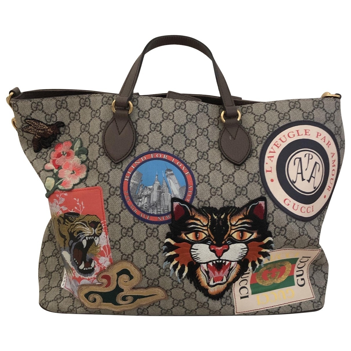 Gucci cloth handbag