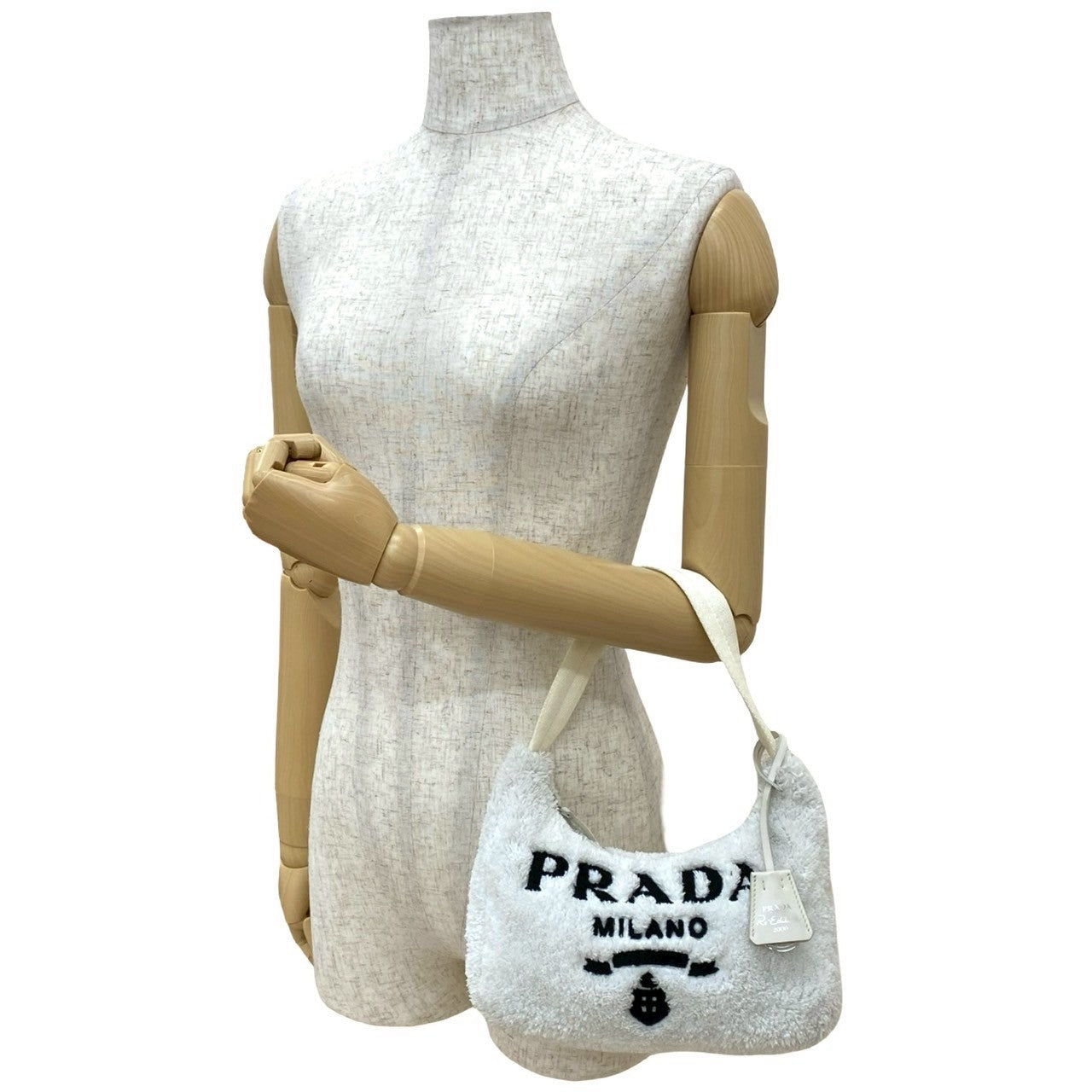 Prada Terry Pile 2Way Bag Travel Bag