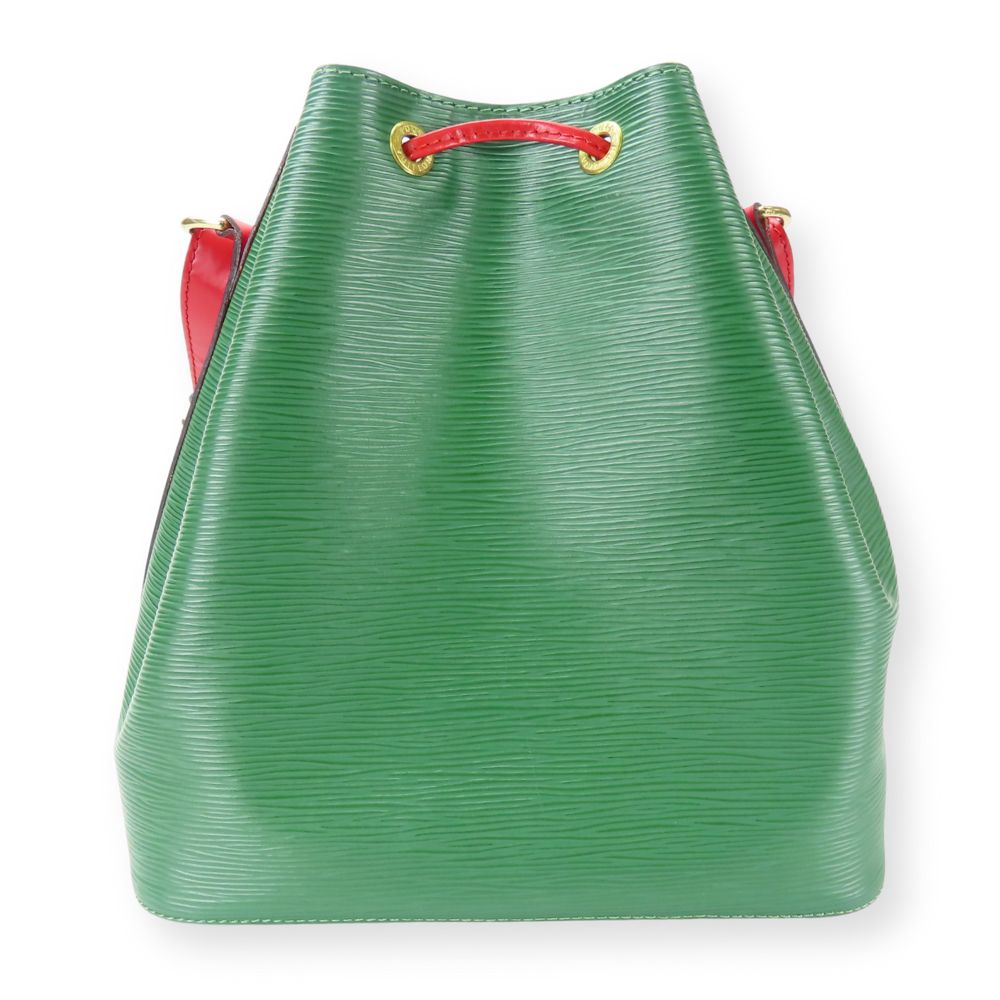 Louis Vuitton M44147 Epi Petit Noe Leather Green Shoulder Bag