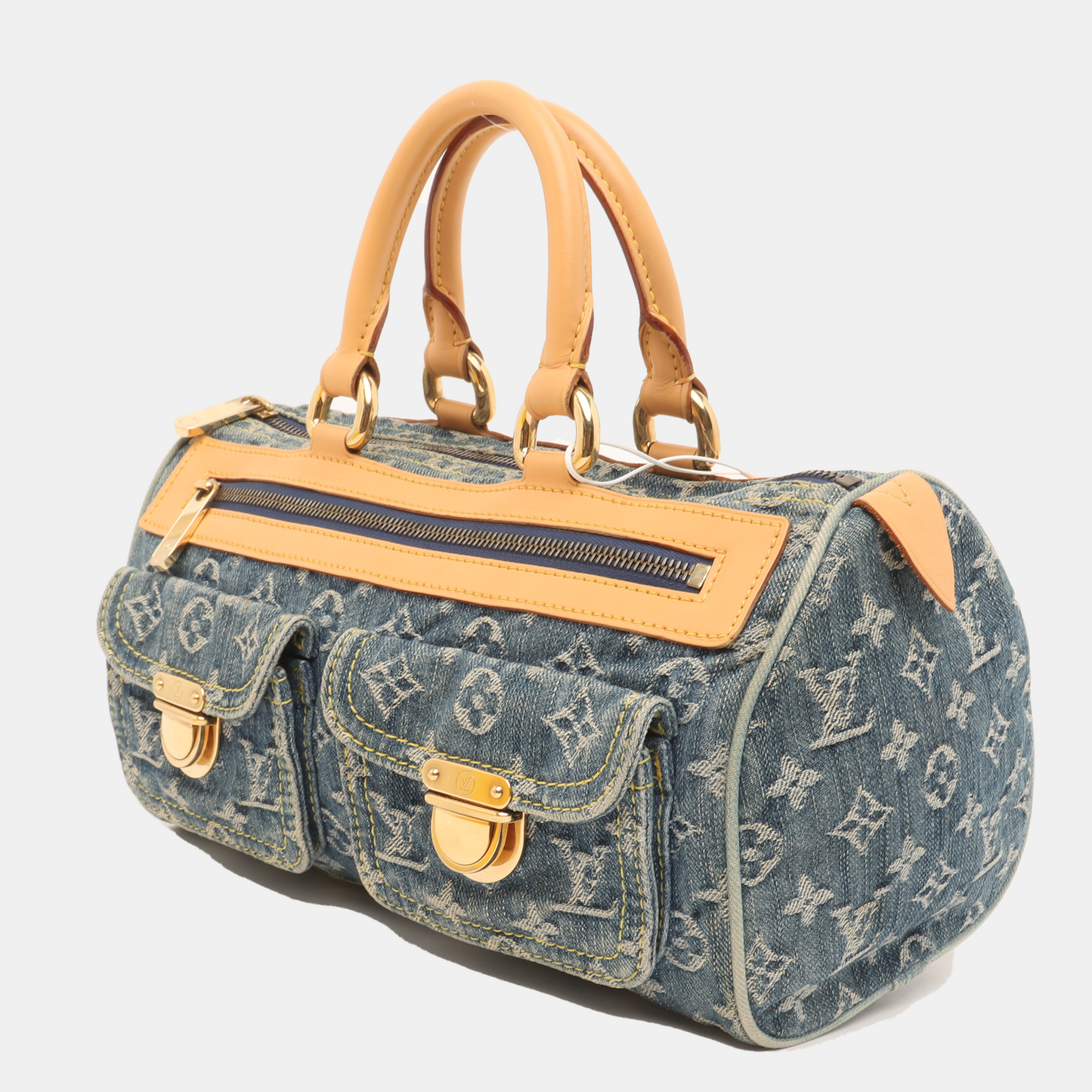 Louis Vuitton Denim Neo Speedy Boston Travel Bag Bag 4