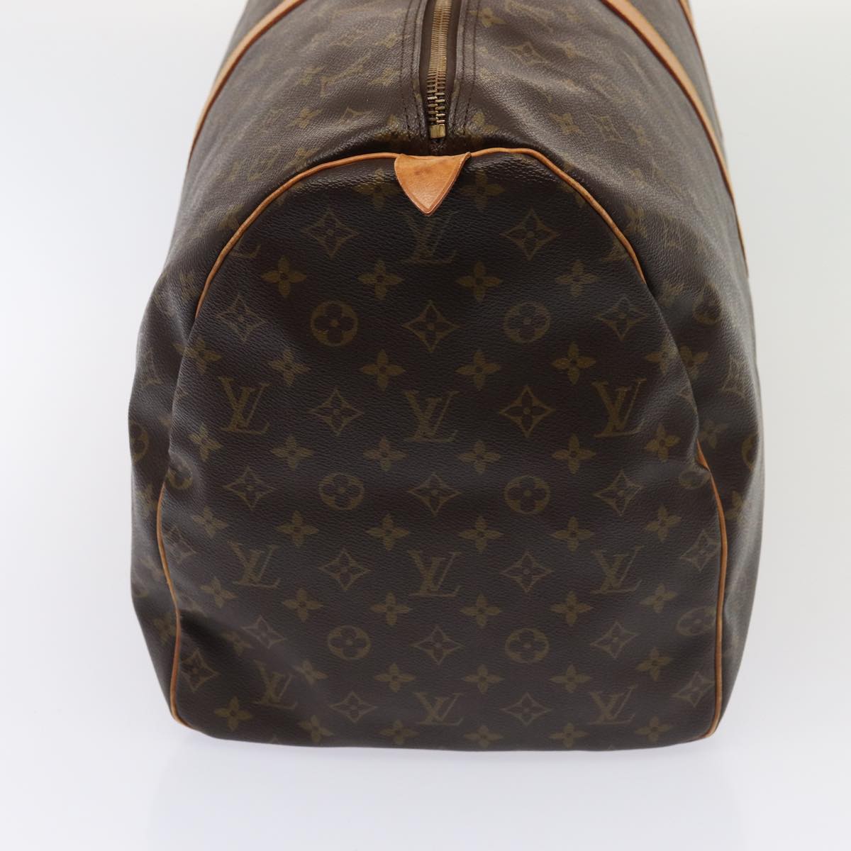 LOUIS VUITTON Monogram Keepall 60 Boston Bag M41422 LV Auth 84028