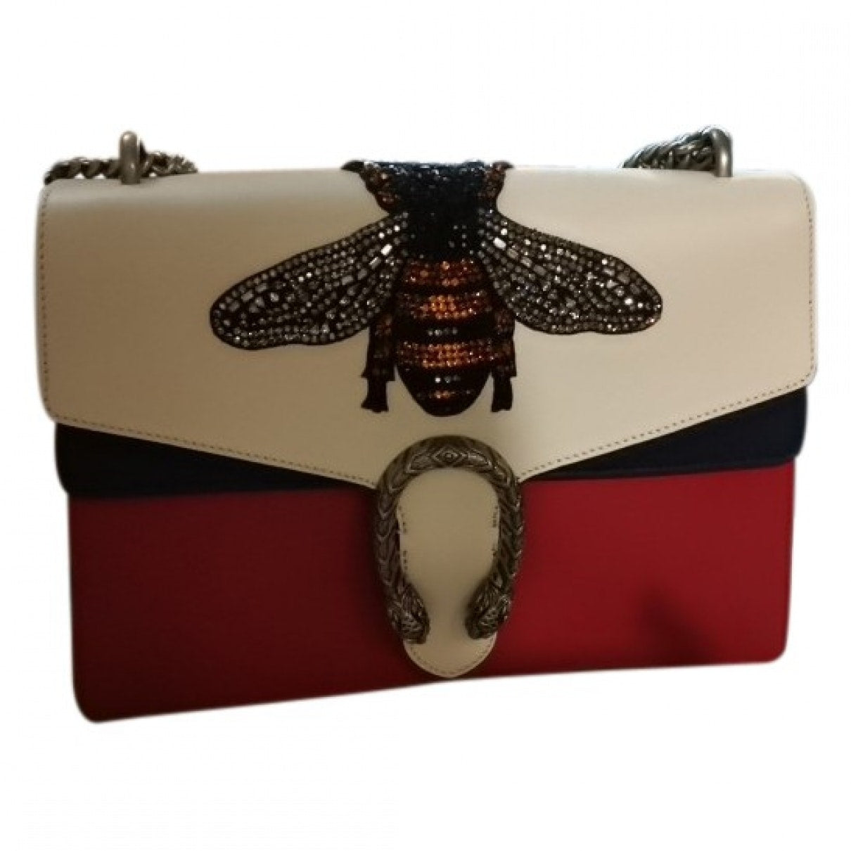 Gucci dionysus blue cloth handbag