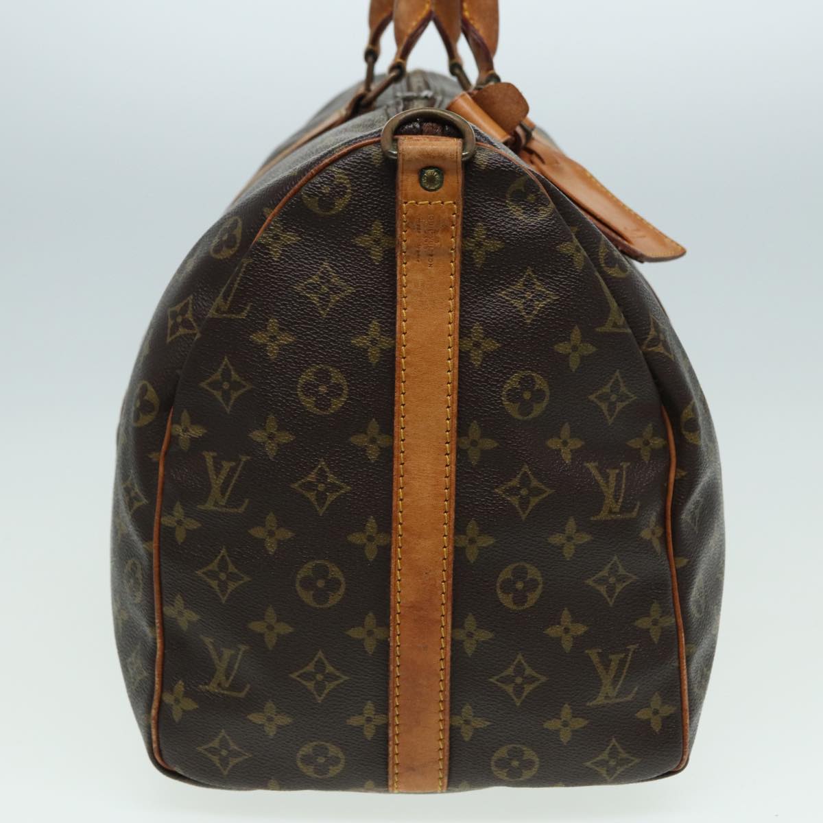 LOUIS VUITTON Monogram Keepall Bandouliere 50 Boston Bag M41416 LV Auth 84057