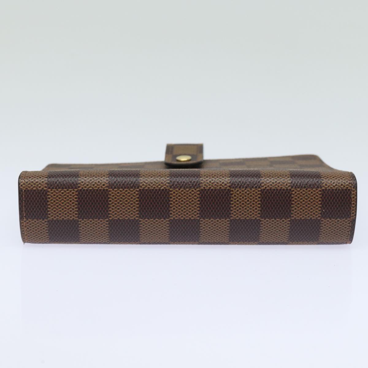 Louis Vuitton Damier Ebene Agenda MM Day Planner Cover LV Fashion Accessory Style 3