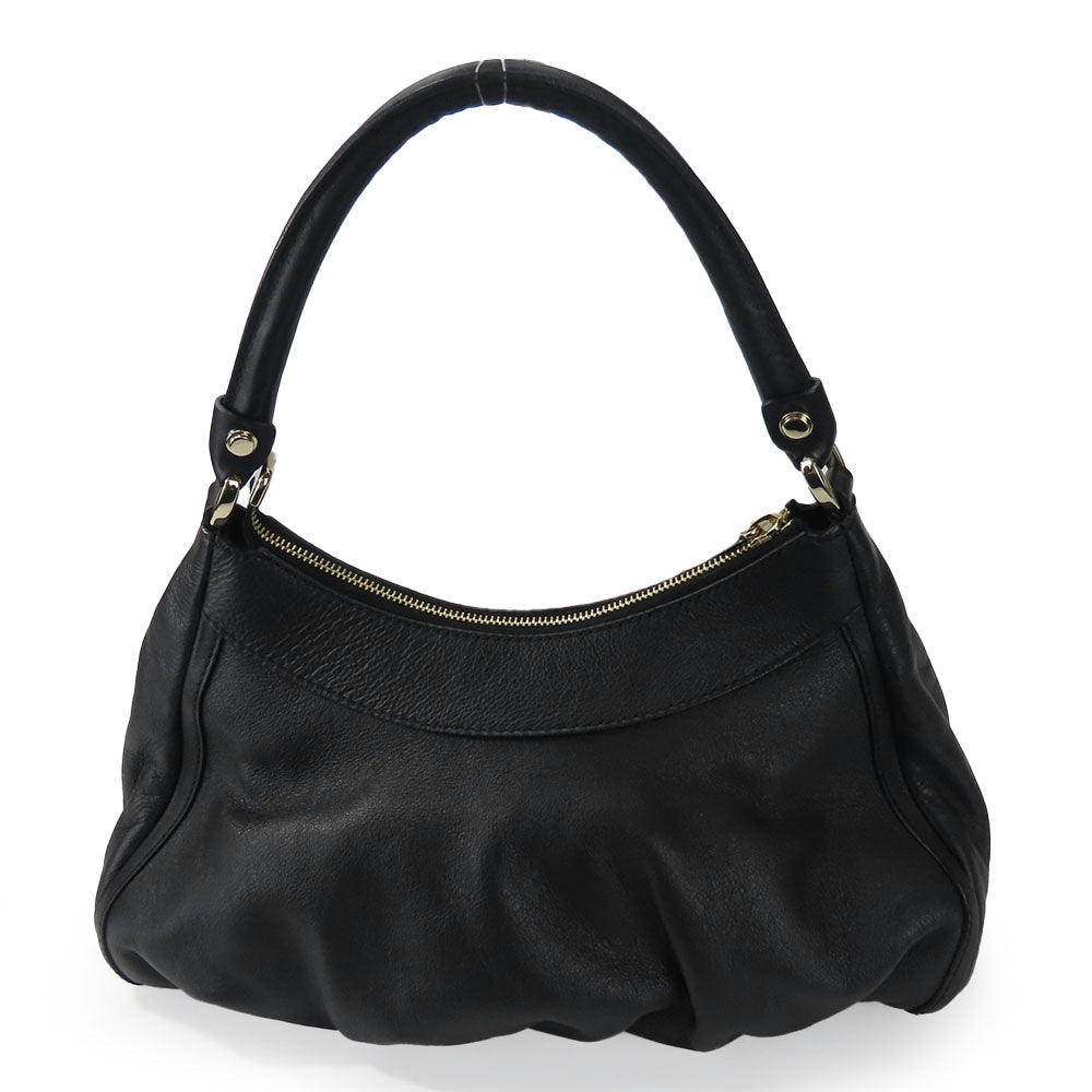 Gucci Handbag Shoulder Leather Black Shoulder Bag