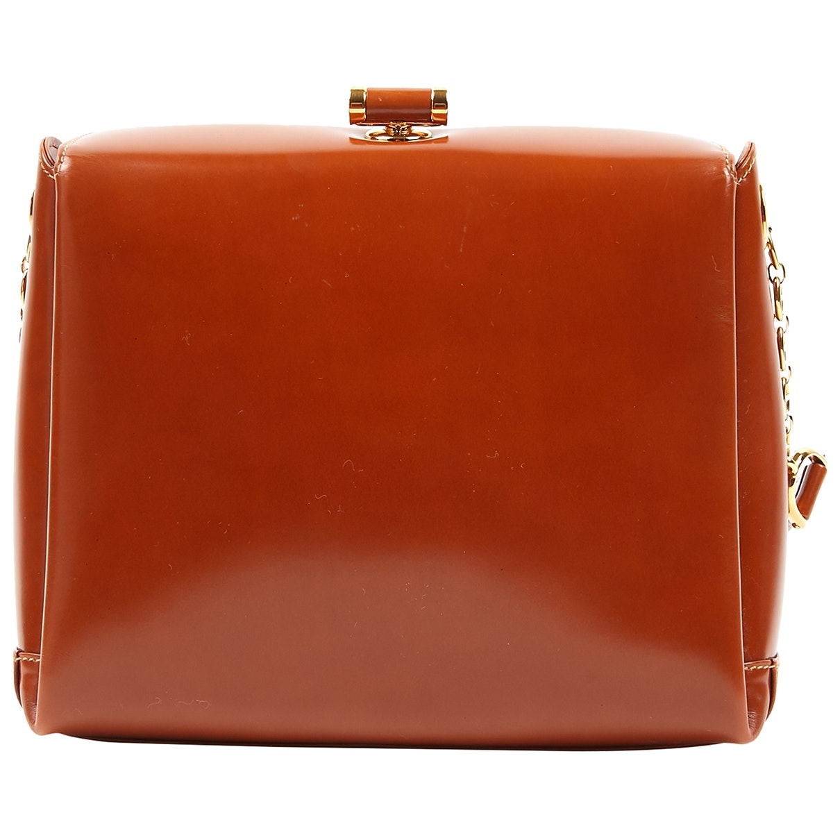 Gucci camel leather handbag