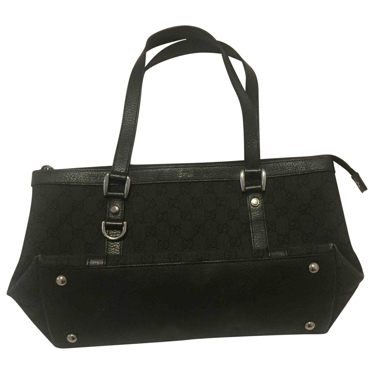 Gucci black cloth handbag