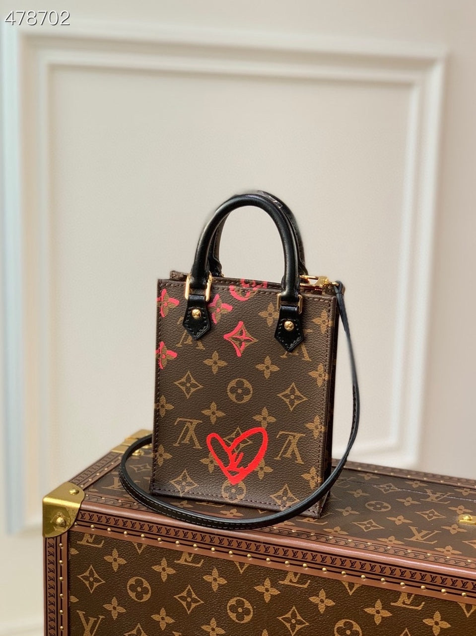 Top Quality Petit Sac Plat Fall In Canvas Monogram Crossbody Bag