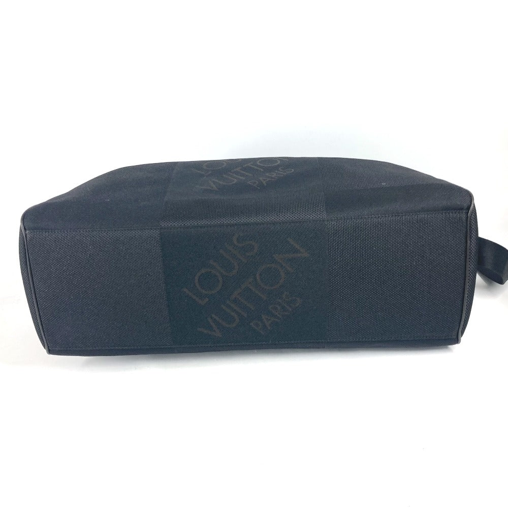 Louis Vuitton Boston Duffel M93601 Damier Jean Canvas Black Travel Bag