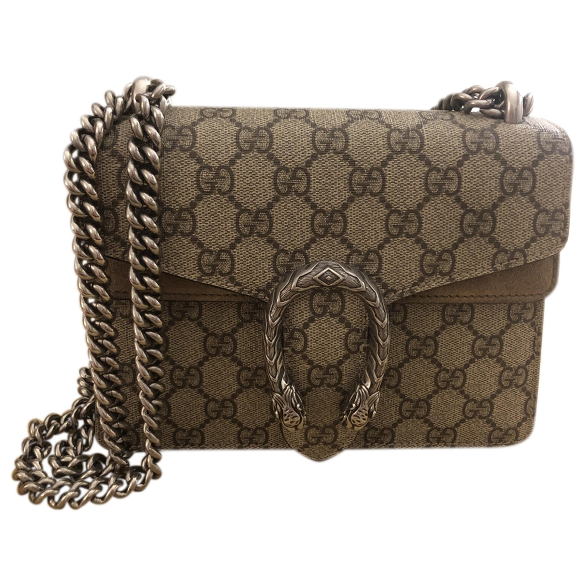 Gucci dionysus beige cloth handbag